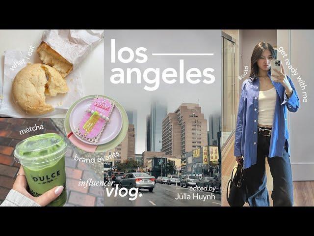 my life in LA | travel with me, what i eat in a day + making new friends