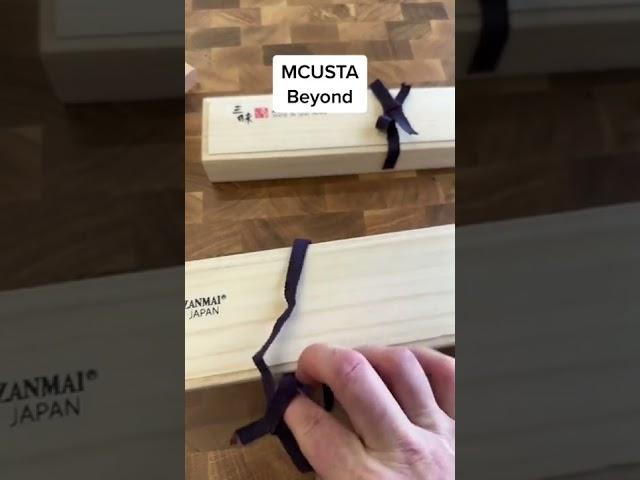 MCUSTA Zanmai's “Beyond" Aogami Super series unboxing.