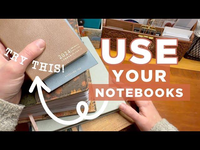 Ways to Use Your Notebooks (based on what I actually do!)