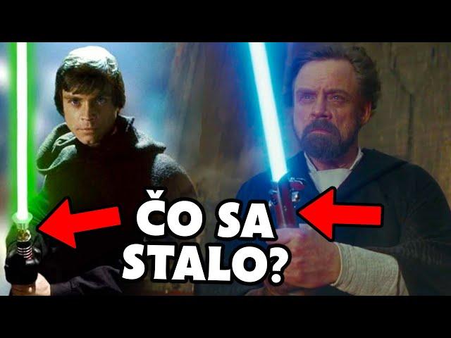 Čo sa stalo so zeleným Svetelným Mečom Luka Skywalkera? - Star Wars Vysvetlené