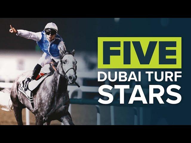 ALMOND EYE, BENBATL & SOLOW: 5 DUBAI TURF WINS AT MEYDAN