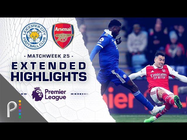 Leicester City v. Arsenal | PREMIER LEAGUE HIGHLIGHTS | 2/25/2023 | NBC Sports