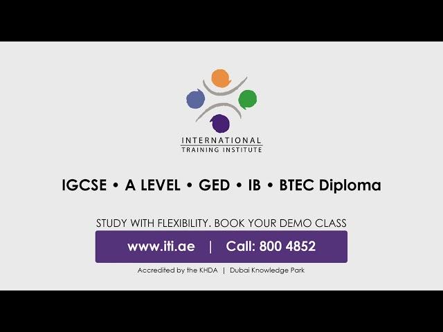 International Training Institute - Ad