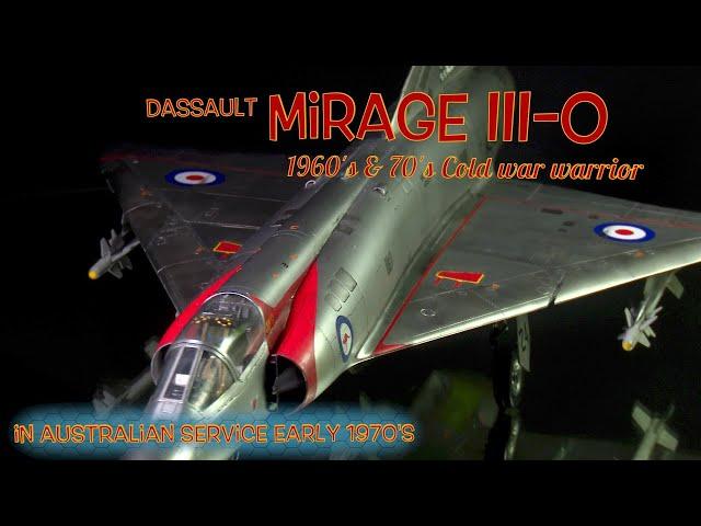 Italeri's 1/32 Mirage III-O in RAAF service - Full Painting & Weathering