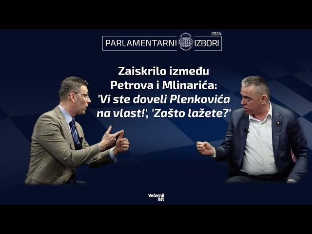 Zaiskrilo između Petrova i Mlinarića: 'Vi ste doveli Plenkovića na vlast!', 'Zašto lažete?'