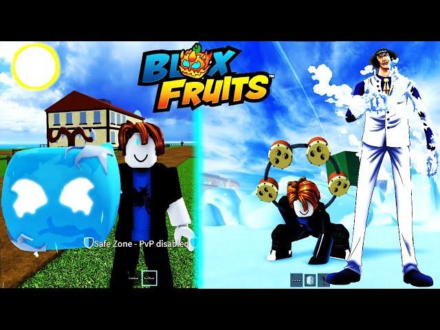 Ice Fruit User Level 1 to 700 NOOB TO PRO - Blox Fruits