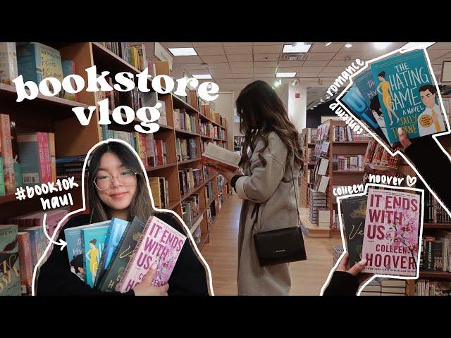 come to the bookstore with me + a booktok haul