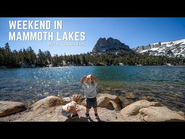 The Perfect Weekend in Mammoth Lakes with Kids