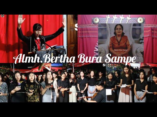 Malam ke 3 Ibadah Penghiburan Almh.Ibu Bertha Bura Sampe || Toraja di Kendari