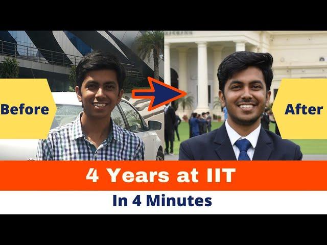 4 Years at IIT In 4 Minutes ️ | IIT Roorkee | IITians Life | College Life