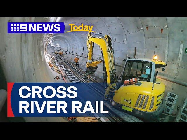 Queensland Cross River rail blowout | 9 News Australia