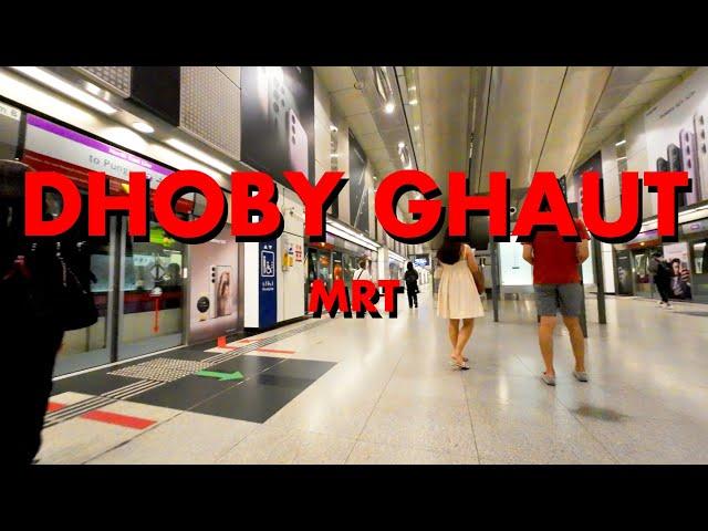 Inside Dhoby Ghaut MRT Virtual Walk