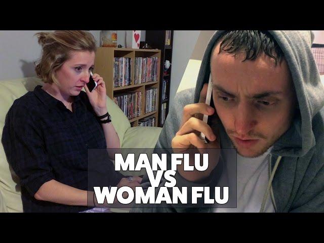 Man Flu vs Woman Flu