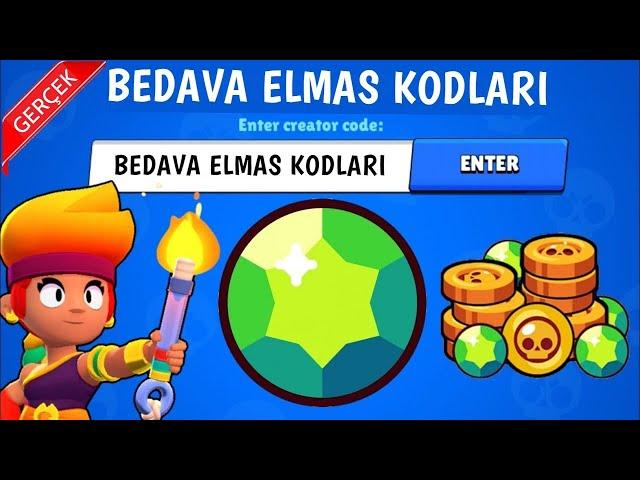 BRAWL STARS BEDAVA ELMAS KODLARI ! - Brawl Stars