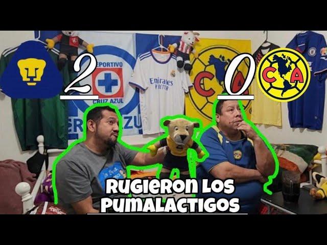 “Los Pumas Rugen en CU” Reacciones Pumas vs America copa por mexico 2022️