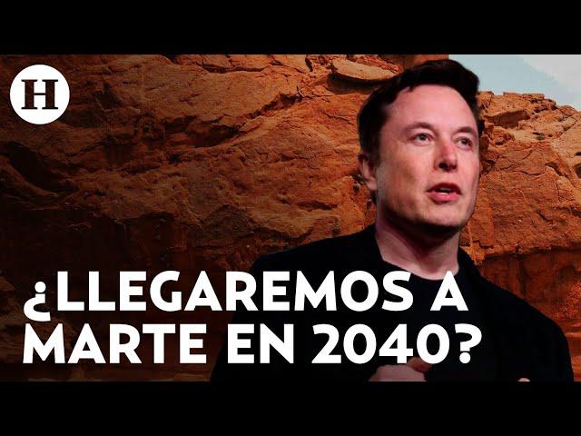 ¿Vivirías en Marte? Elon Musk adelanta proyecto de colonizar Marte y así lo lograría en 20 años