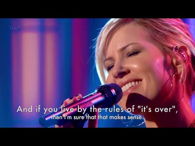 White Flag - Dido [Live w/ Lyrics]