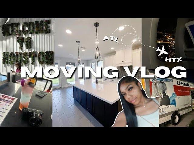 MOVING VLOG: I MOVED TO HOUSTON TEXAS! 800 MILES FROM HOME!