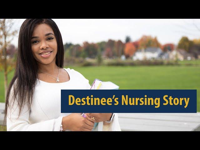 Destinee’s Nursing Story: Concordia ABSN Program Online Learning Helps Students Earn BSN Faster