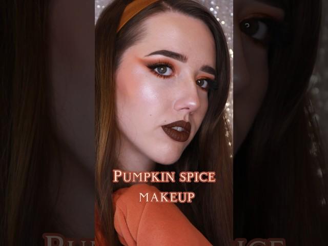 Pumpkin spice Makeup #pumpkin #spookyseason #makeuptutorial #tutorial #autumnmakeup #mua