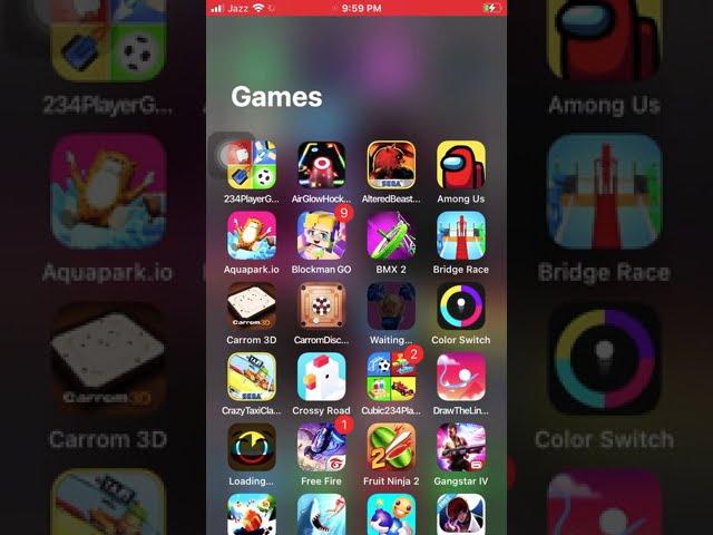 Games in my iPhone