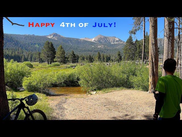 Celebrating the 4th Riding Cold Creek in TAHOE!