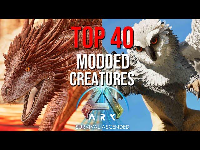 40 BEST Modded Creatures In ARK: Survival Ascended