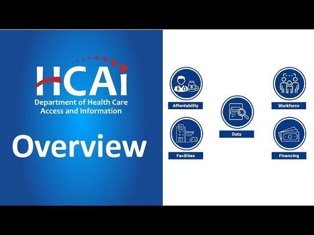 Department of Health Care Access and Information (HCAI) Overview