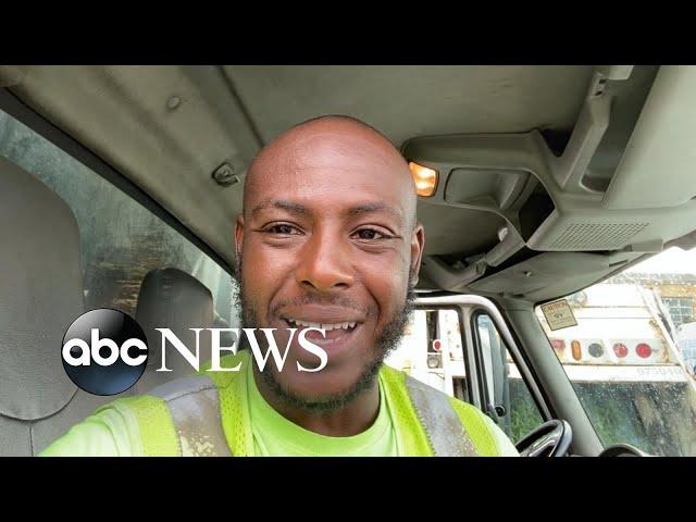 Garbage man inspires support for sanitation worker on Instagram