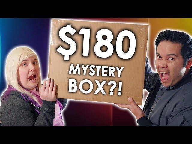 What's inside the giant $180 mystery box?