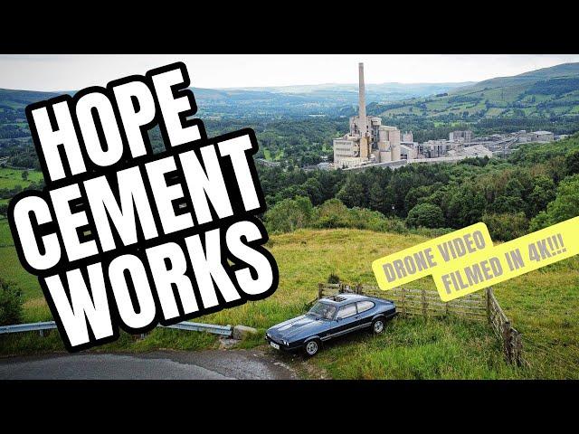 Hope Cement Works - The Peak District. DRONE VIDEO FILMED IN 4K!!!