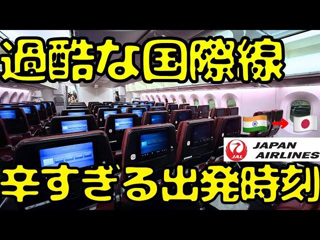 【深夜3時発⁉︎】LCC並みに辛い時間帯のJALガチ深夜便を使って日本に帰国すると...