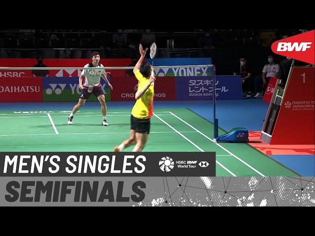 DAIHATSU YONEX Japan Open 2022 | Shi Yu Qi (CHN) vs. Chou Tien Chen (TPE) [4] | SF