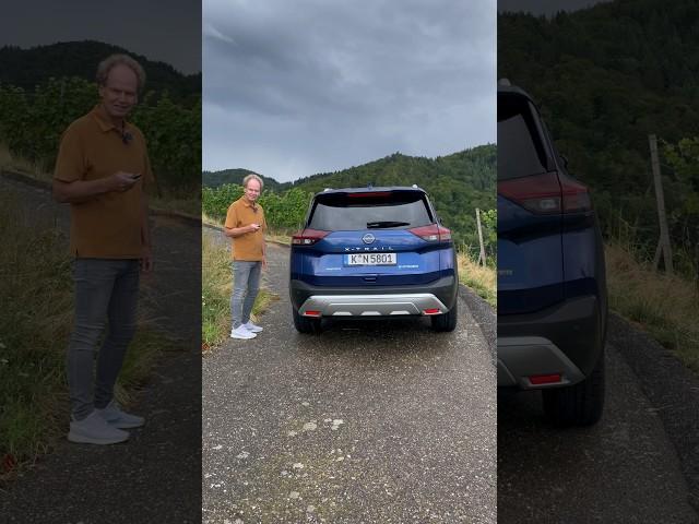 Schon mal im Kofferraum übernachtet? Nissan X-Trail als Schlafwagen #shorts