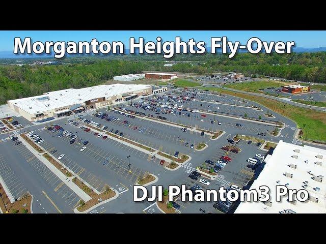 Morganton Heights Shopping Center - Fly-Over