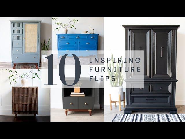 10 Inspiring Furniture Flips for 2023 | DIY Furniture Makeovers