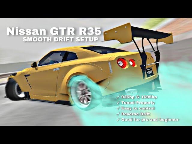 Nissan Gtr r35 DRIFT SETUP [ Car Parking Multiplayer ]