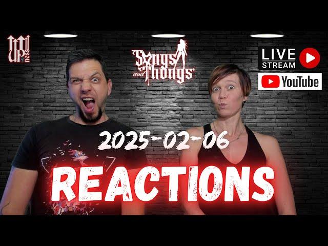 Thursday LIVE music Reactions with Harry and Sharlene! Songs and Thongs