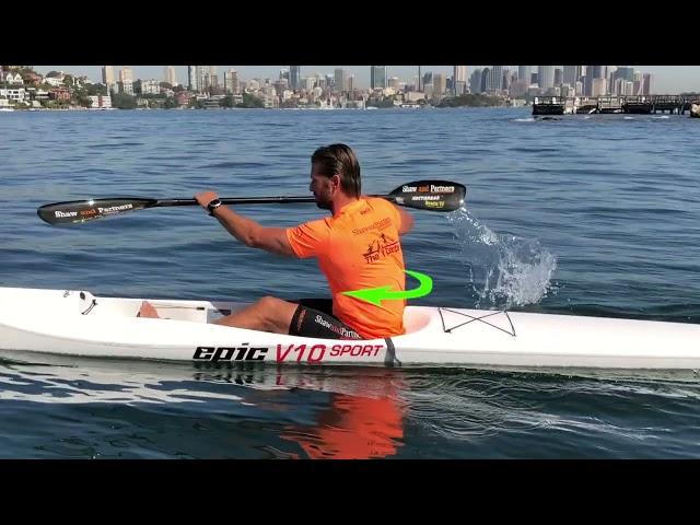 How to paddle with the right stroke