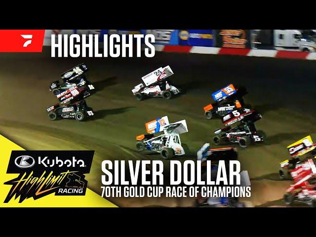 Gold Cup Race of Champions | Kubota High Limit Racing at Silver Dollar Speedway 8/24/24 | Highlights