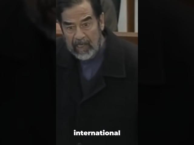 DID YOU KNOW why Saddam Hussain Got death penalty