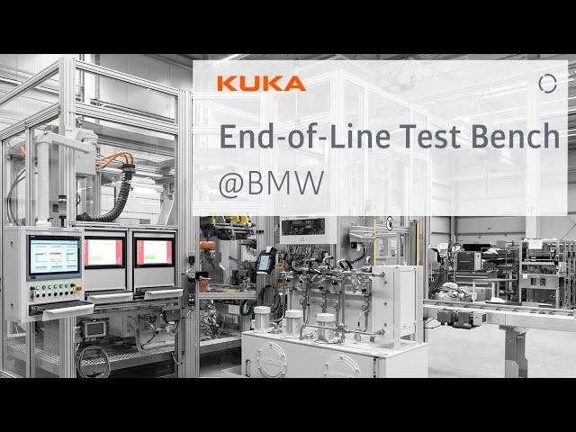 Fully automated end-of-line test bench for BMW eDrive