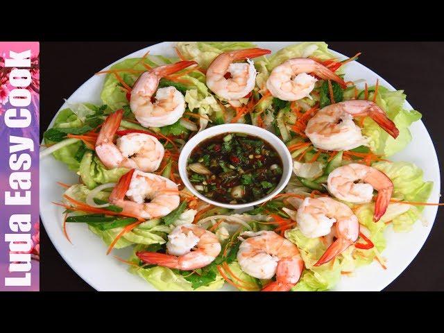 SHRIMP SALAD WITH LETTUCE