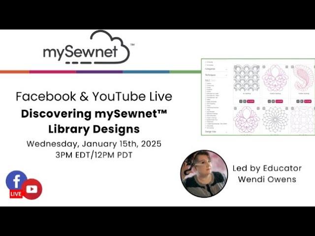 Discovering mySewnet™ Library Designs