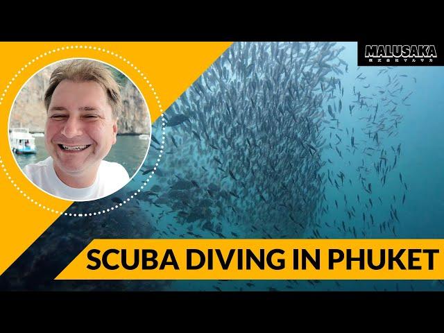 Family diving in PHUKET