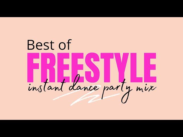 INSTANT FREESTYLE 90's DANCE PARTY MIX