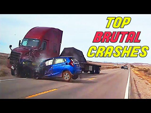 MOST BRUTAL CAR CRASHES OF THE YEAR