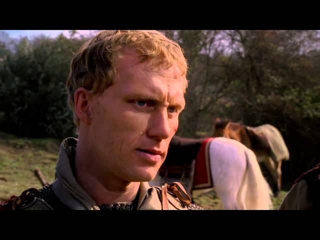 Rome Octavian explain situation to Lucius and Pullo HD