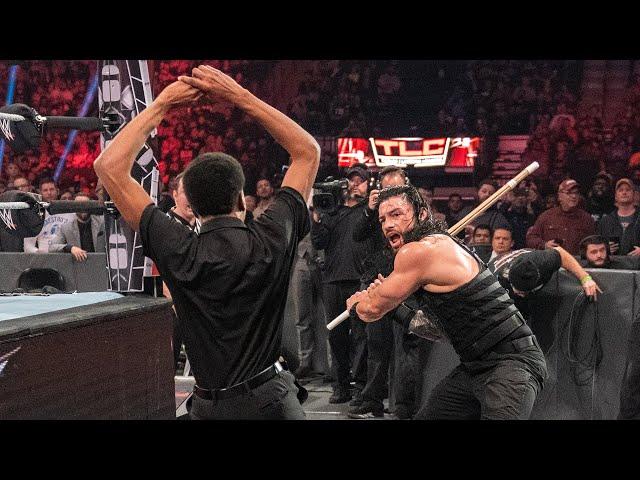 Roman Reigns fights security guards: On this day in 2019