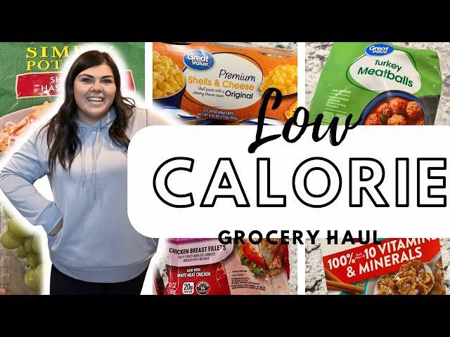 LOW CALORIE GROCERY FINDS | WALMART HAUL | WEIGHT LOSS